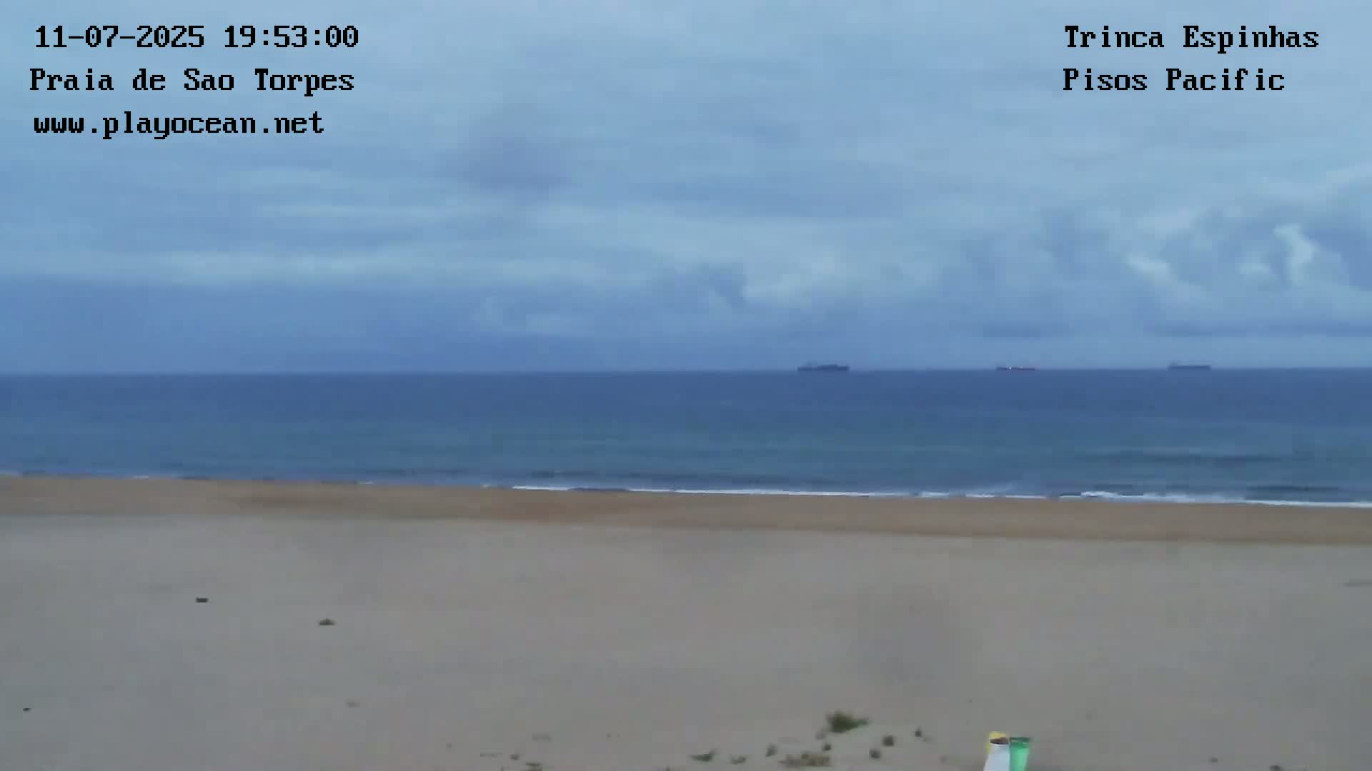Sines, Praia de São Torpes Beach & Porto Sines Port Live Cam - Sines, Setúbal, Alentejo Litoral, Alentejo, Portugal