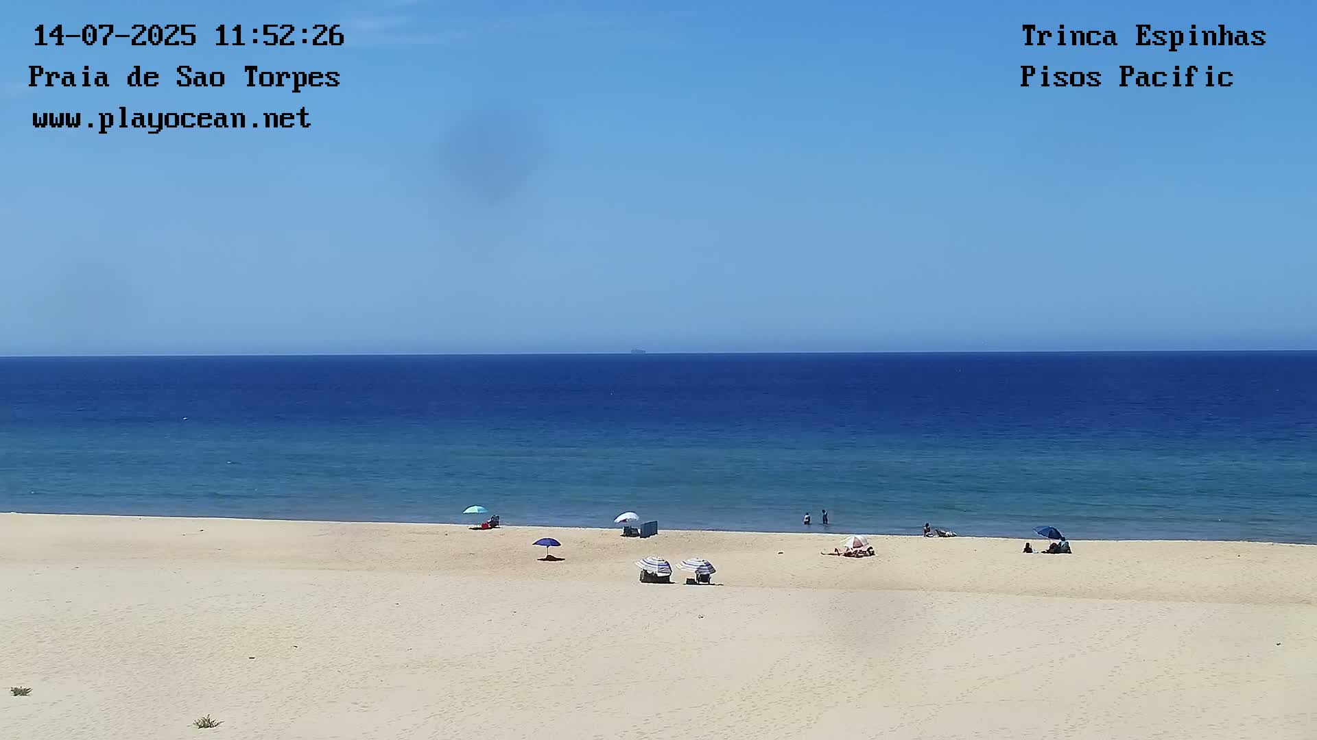 Sines, Praia de São Torpes Beach & Porto Sines Port Live Cam - Sines, Setúbal, Alentejo Litoral, Alentejo, Portugal