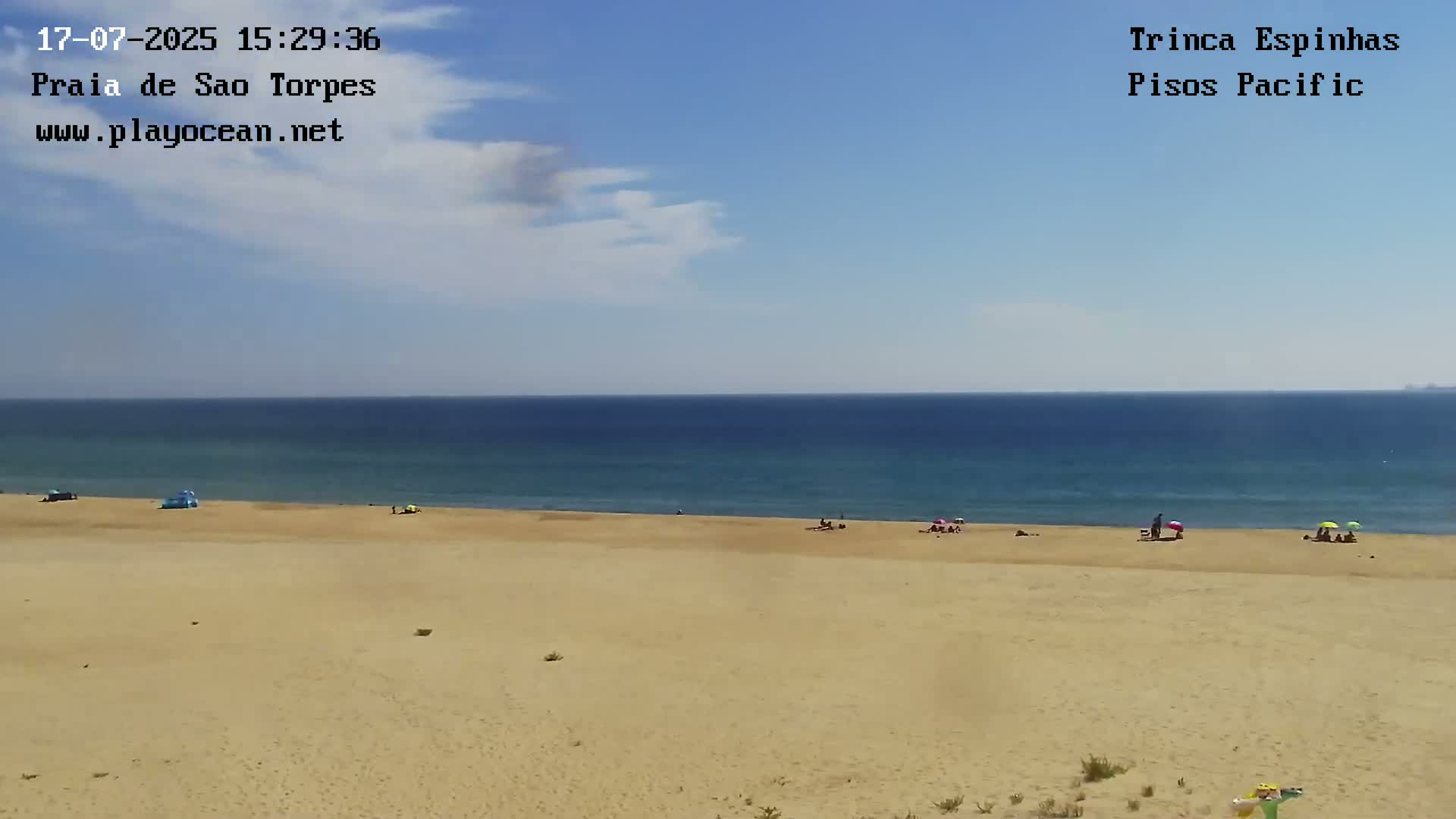 Sines, Praia de São Torpes Beach & Porto Sines Port Live Cam - Sines, Setúbal, Alentejo Litoral, Alentejo, Portugal