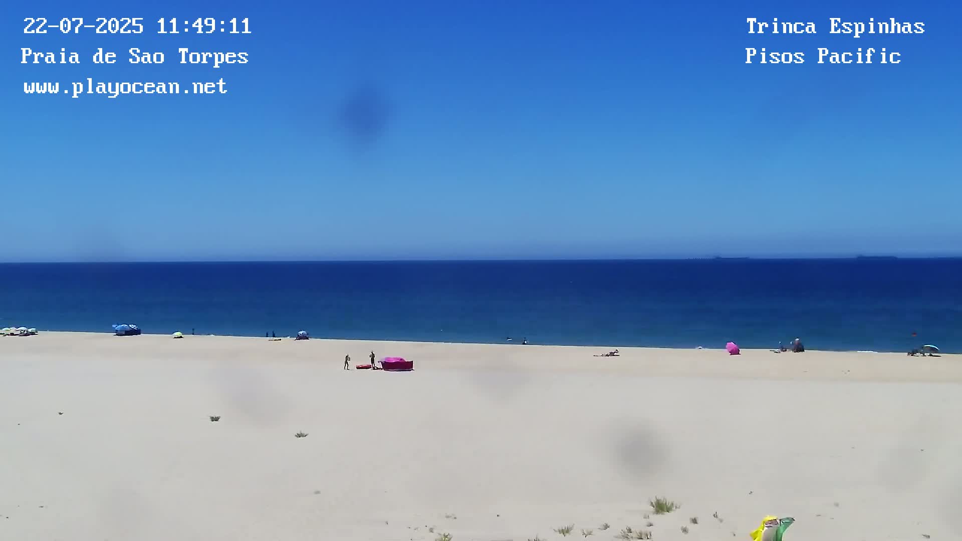 Sines, Praia de São Torpes Beach & Porto Sines Port Live Cam - Sines, Setúbal, Alentejo Litoral, Alentejo, Portugal