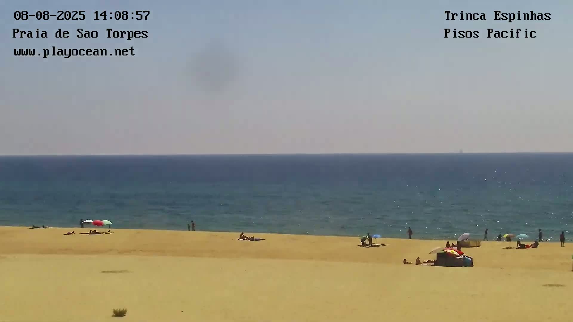 Sines, Praia de São Torpes Beach & Porto Sines Port Live Cam - Sines, Setúbal, Alentejo Litoral, Alentejo, Portugal