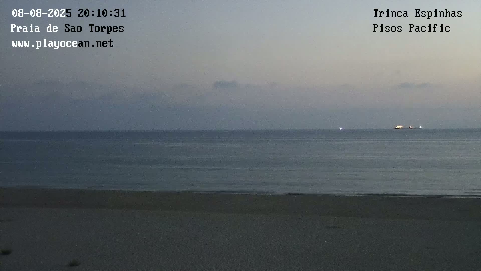 Sines, Praia de São Torpes Beach & Porto Sines Port Live Cam - Sines, Setúbal, Alentejo Litoral, Alentejo, Portugal