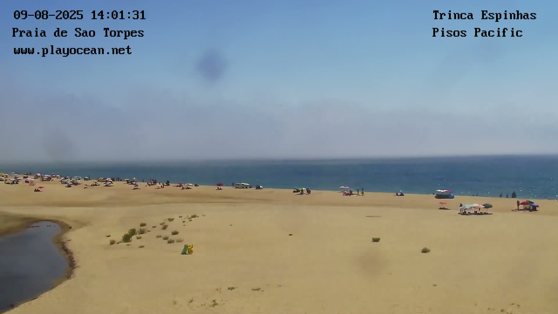 Sines, Praia de São Torpes Beach & Porto Sines Port Live Cam - Sines, Setúbal, Alentejo Litoral, Alentejo, Portugal