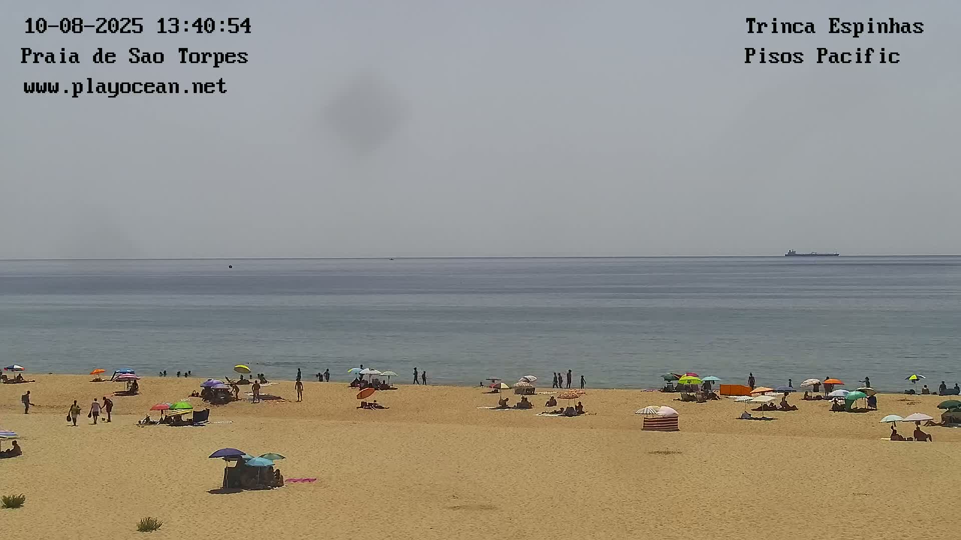 Sines, Praia de São Torpes Beach & Porto Sines Port Live Cam - Sines, Setúbal, Alentejo Litoral, Alentejo, Portugal