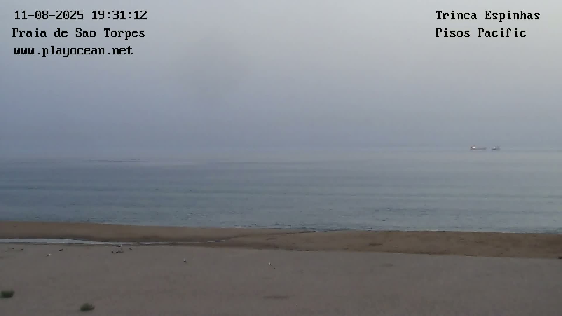 Sines, Praia de São Torpes Beach & Porto Sines Port Live Cam - Sines, Setúbal, Alentejo Litoral, Alentejo, Portugal