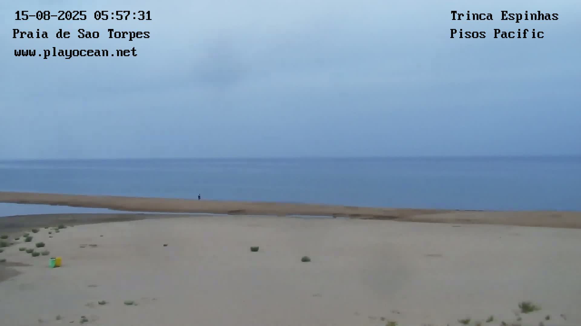 Sines, Praia de São Torpes Beach & Porto Sines Port Live Cam - Sines, Setúbal, Alentejo Litoral, Alentejo, Portugal