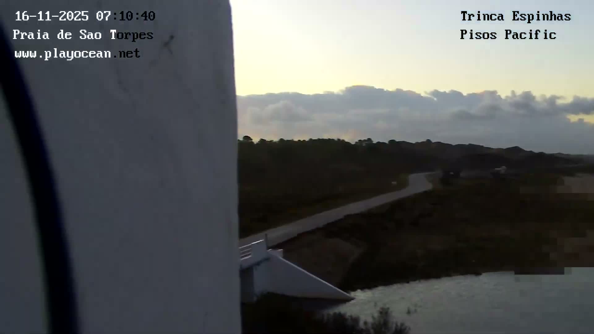 Sines, Praia de São Torpes Beach & Porto Sines Port Live Cam - Sines, Setúbal, Alentejo Litoral, Alentejo, Portugal