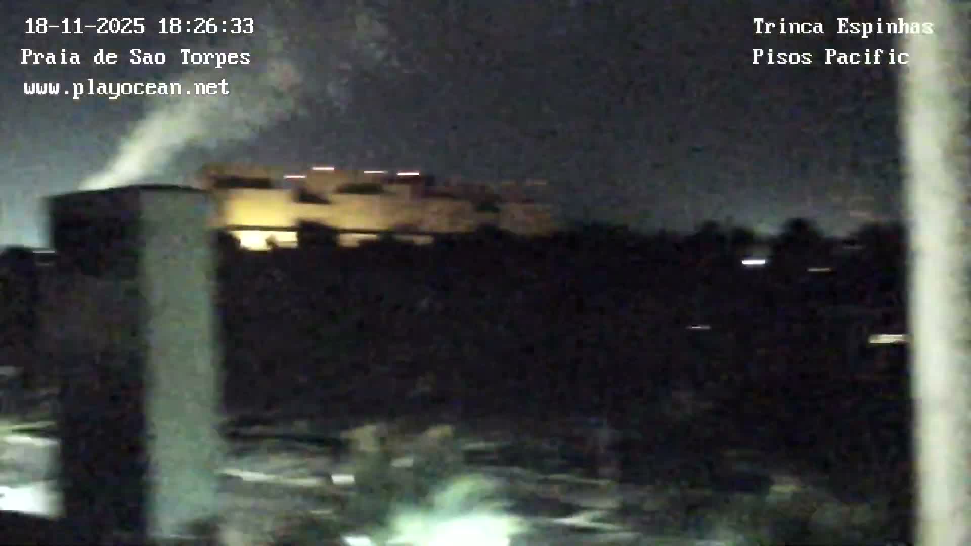 Sines, Praia de São Torpes Beach & Porto Sines Port Live Cam - Sines, Setúbal, Alentejo Litoral, Alentejo, Portugal