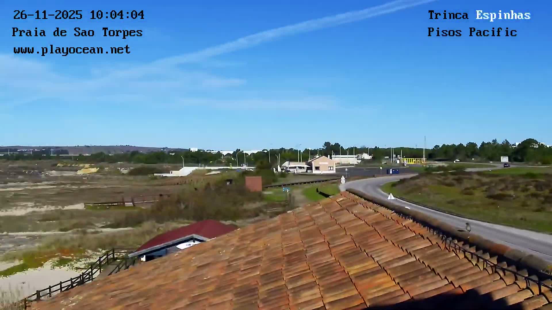 Sines, Praia de São Torpes Beach & Porto Sines Port Live Cam - Sines, Setúbal, Alentejo Litoral, Alentejo, Portugal