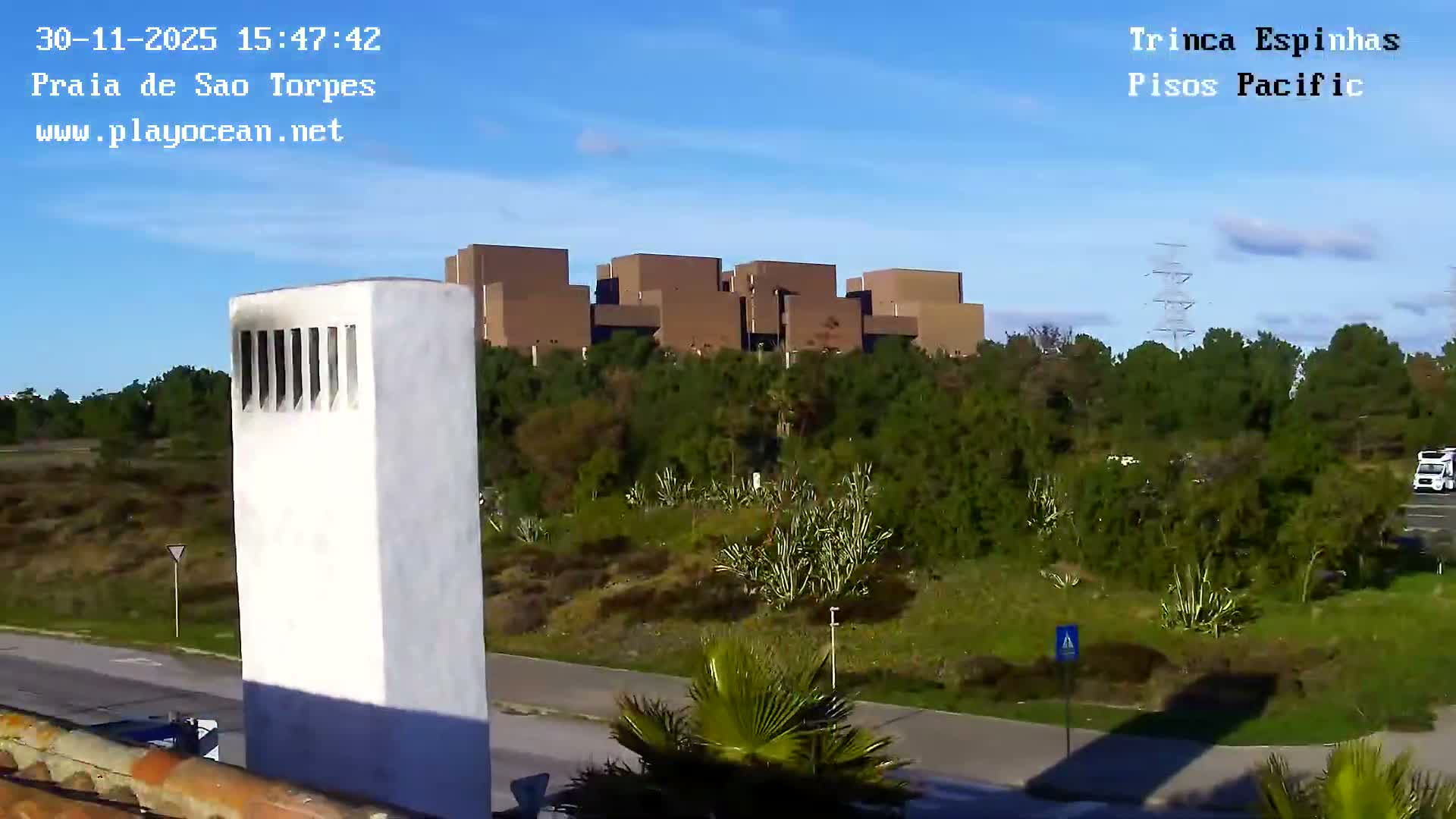 Sines, Praia de São Torpes Beach & Porto Sines Port Live Cam - Sines, Setúbal, Alentejo Litoral, Alentejo, Portugal