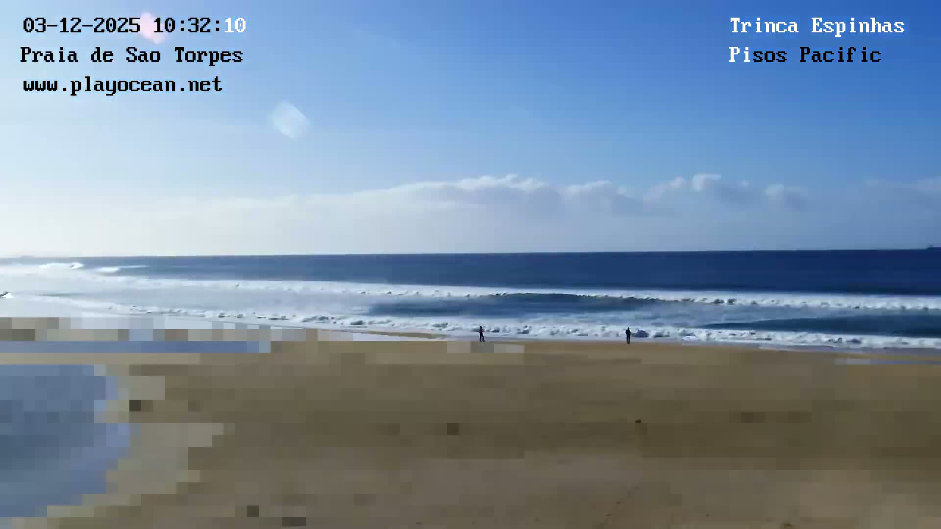 Sines, Praia de São Torpes Beach & Porto Sines Port Live Cam - Sines, Setúbal, Alentejo Litoral, Alentejo, Portugal