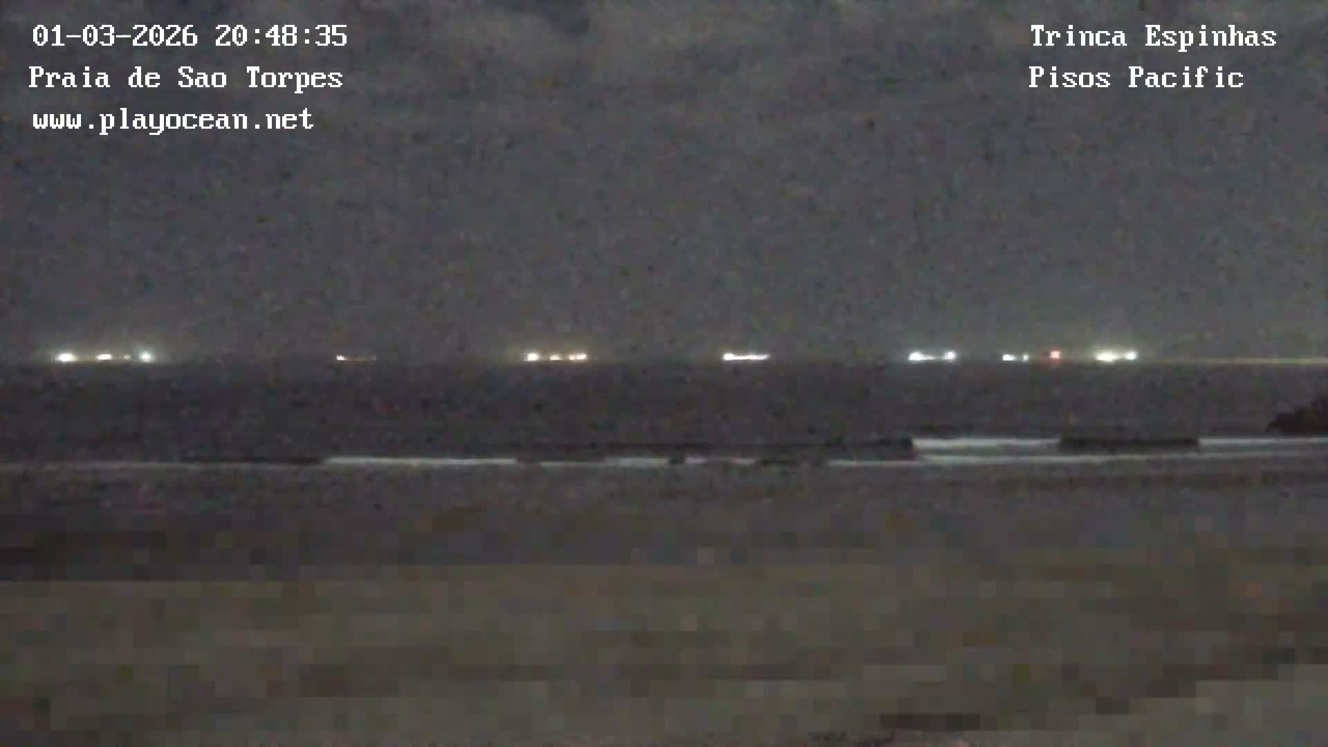 Sines, Praia de São Torpes Beach & Porto Sines Port Live Cam - Sines, Setúbal, Alentejo Litoral, Alentejo, Portugal