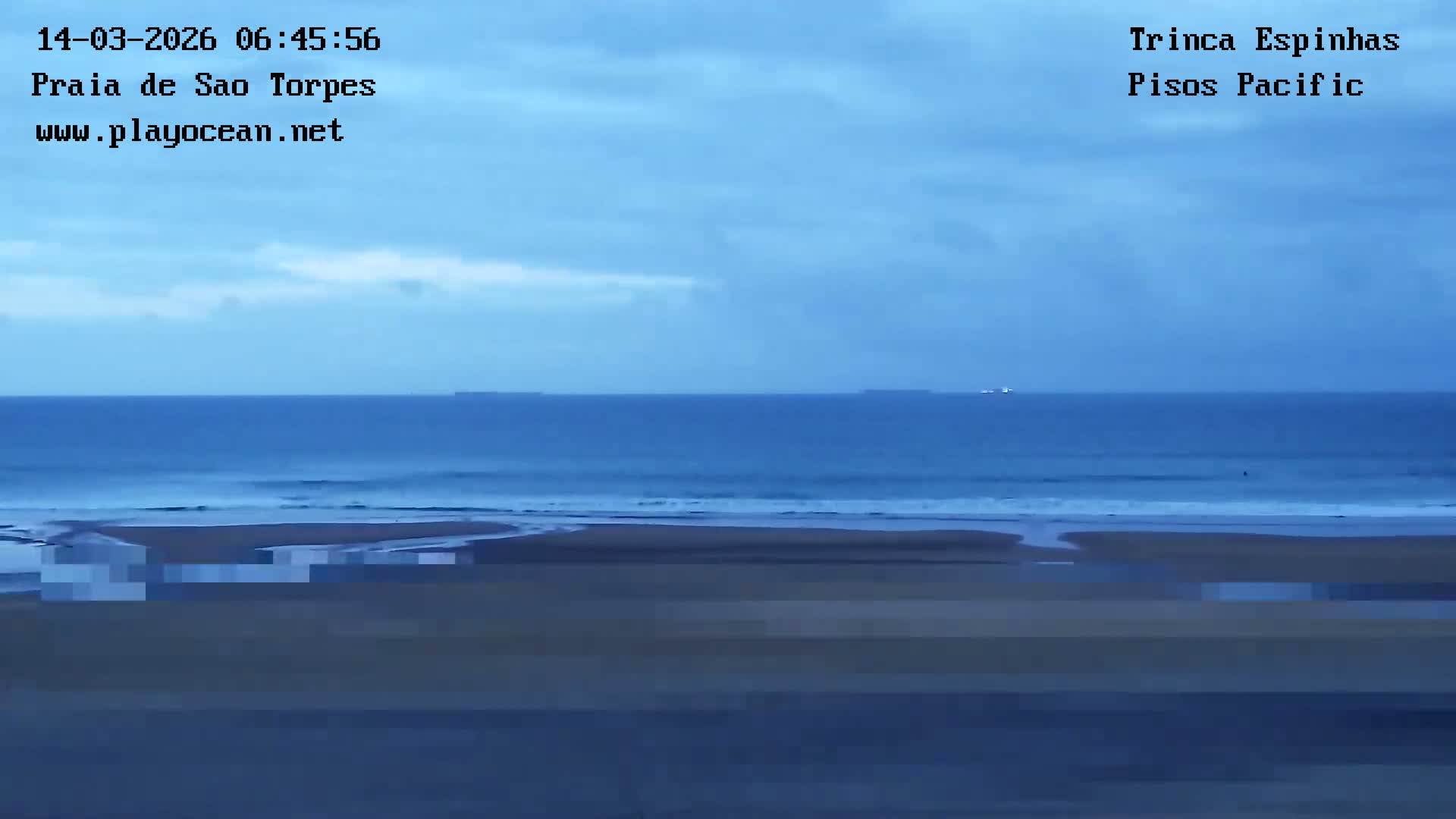 Sines, Praia de São Torpes Beach & Porto Sines Port Live Cam - Sines, Setúbal, Alentejo Litoral, Alentejo, Portugal