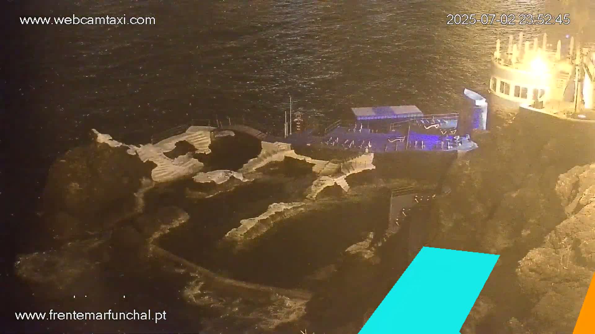 Sao Martinho, Piscinas Naturais da Doca do Cavacas Natural Pools Live Cam - Sao Martinho,  Funchal, Madeira, Portugal