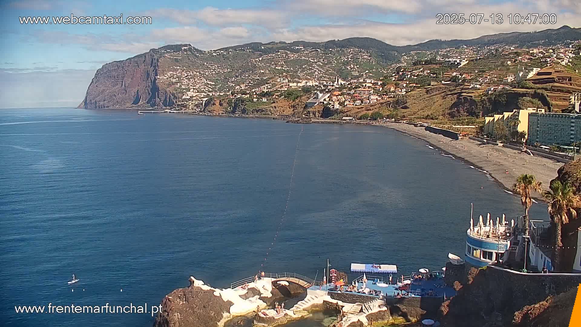 Sao Martinho, Piscinas Naturais da Doca do Cavacas Natural Pools Live Cam - Sao Martinho,  Funchal, Madeira, Portugal