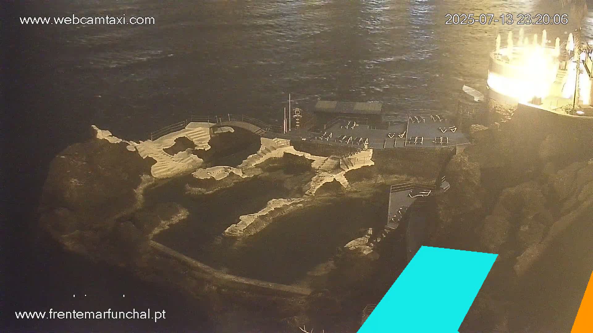 Sao Martinho, Piscinas Naturais da Doca do Cavacas Natural Pools Live Cam - Sao Martinho,  Funchal, Madeira, Portugal