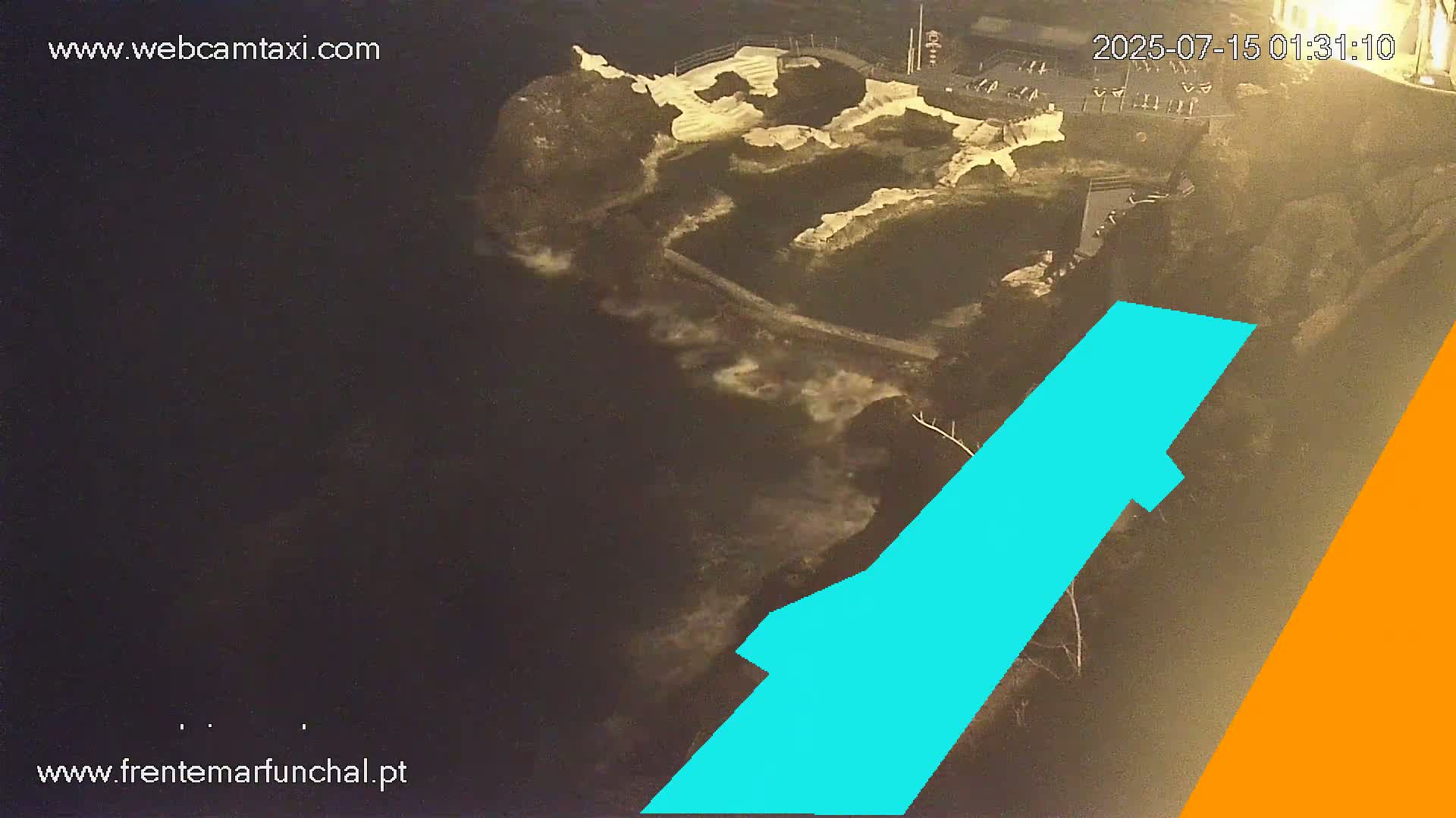 Sao Martinho, Piscinas Naturais da Doca do Cavacas Natural Pools Live Cam - Sao Martinho,  Funchal, Madeira, Portugal