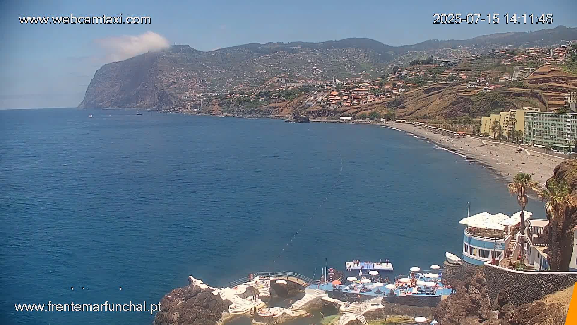 Sao Martinho, Piscinas Naturais da Doca do Cavacas Natural Pools Live Cam - Sao Martinho,  Funchal, Madeira, Portugal