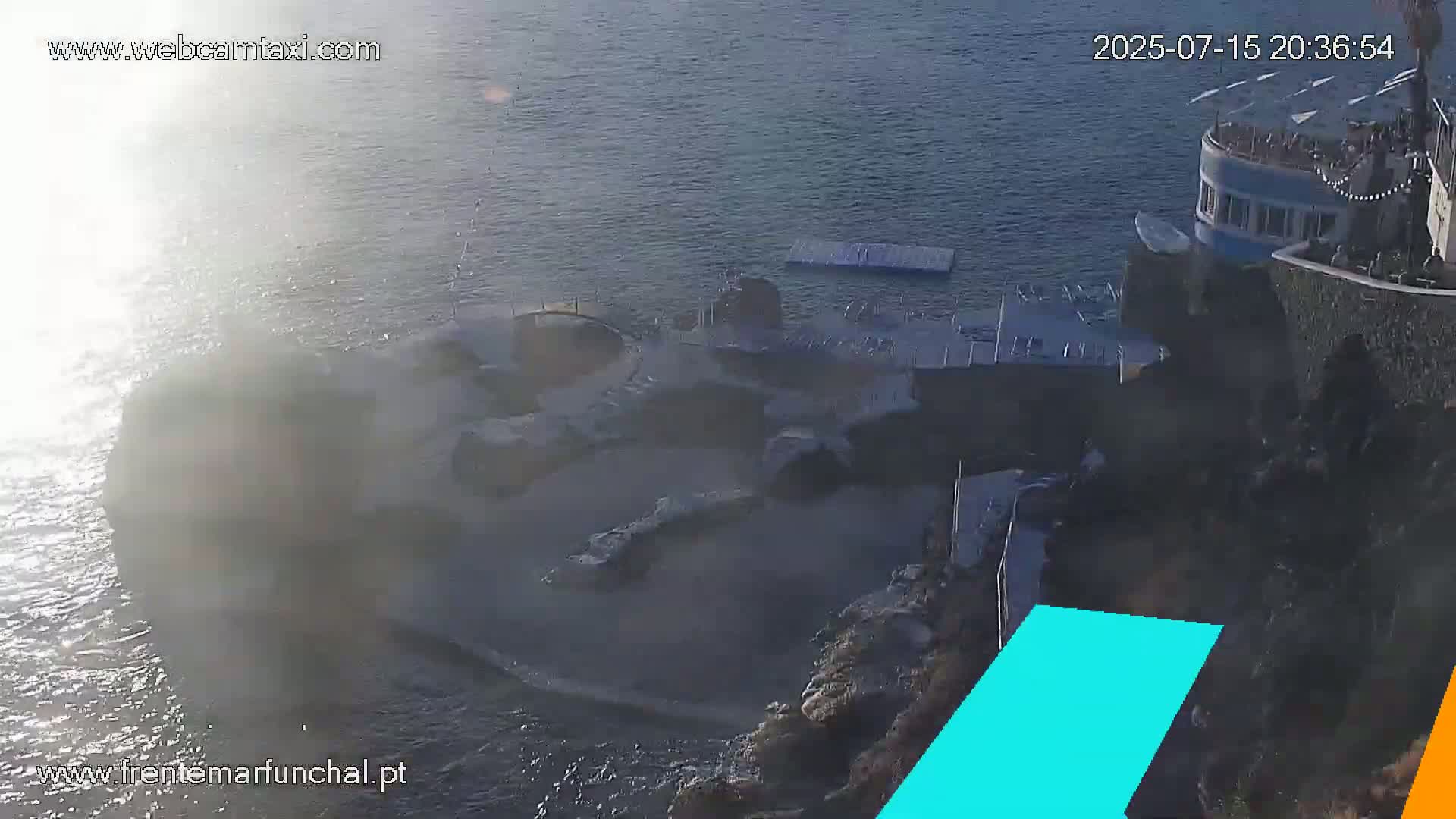 Sao Martinho, Piscinas Naturais da Doca do Cavacas Natural Pools Live Cam - Sao Martinho,  Funchal, Madeira, Portugal
