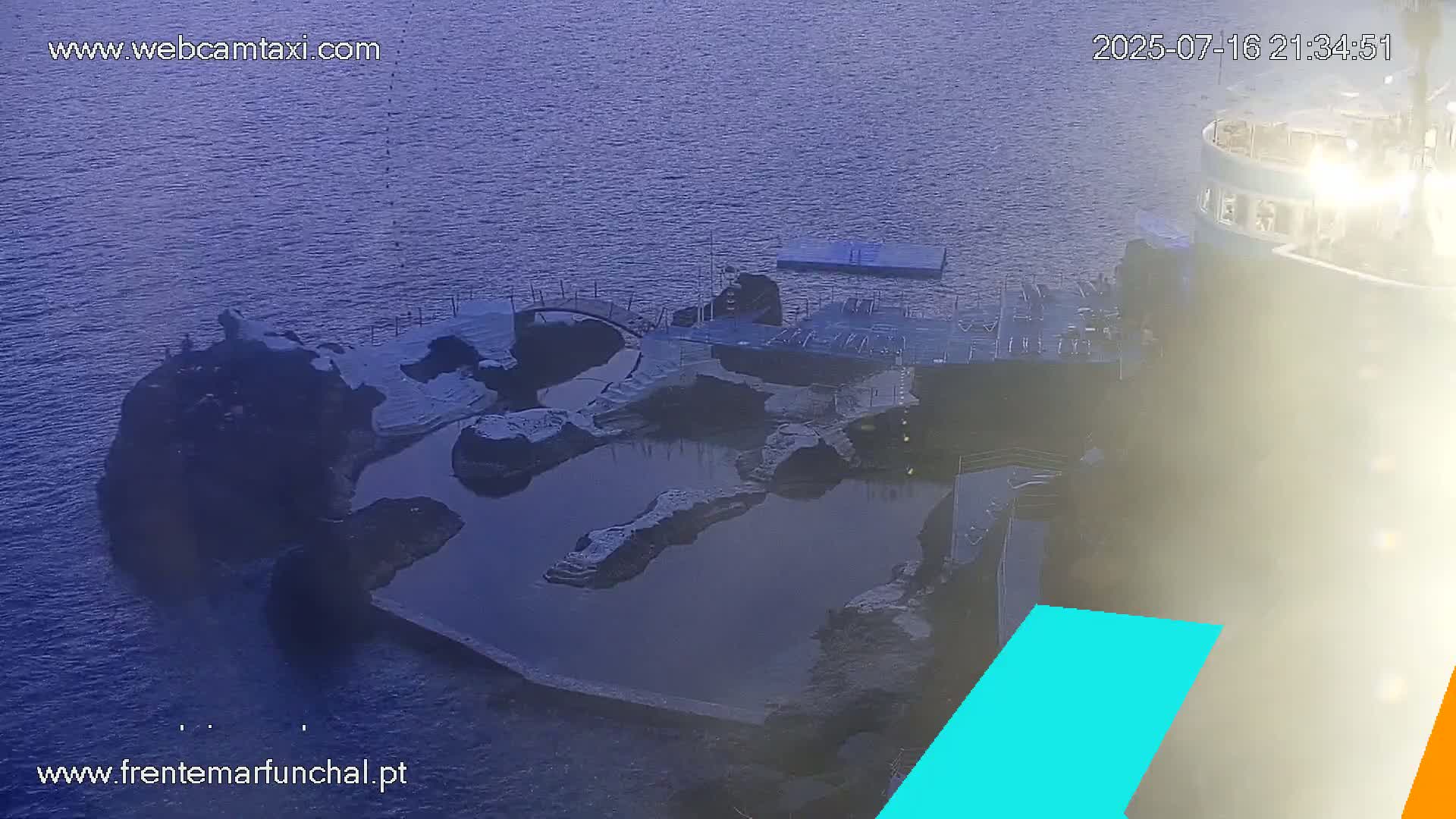 Sao Martinho, Piscinas Naturais da Doca do Cavacas Natural Pools Live Cam - Sao Martinho,  Funchal, Madeira, Portugal