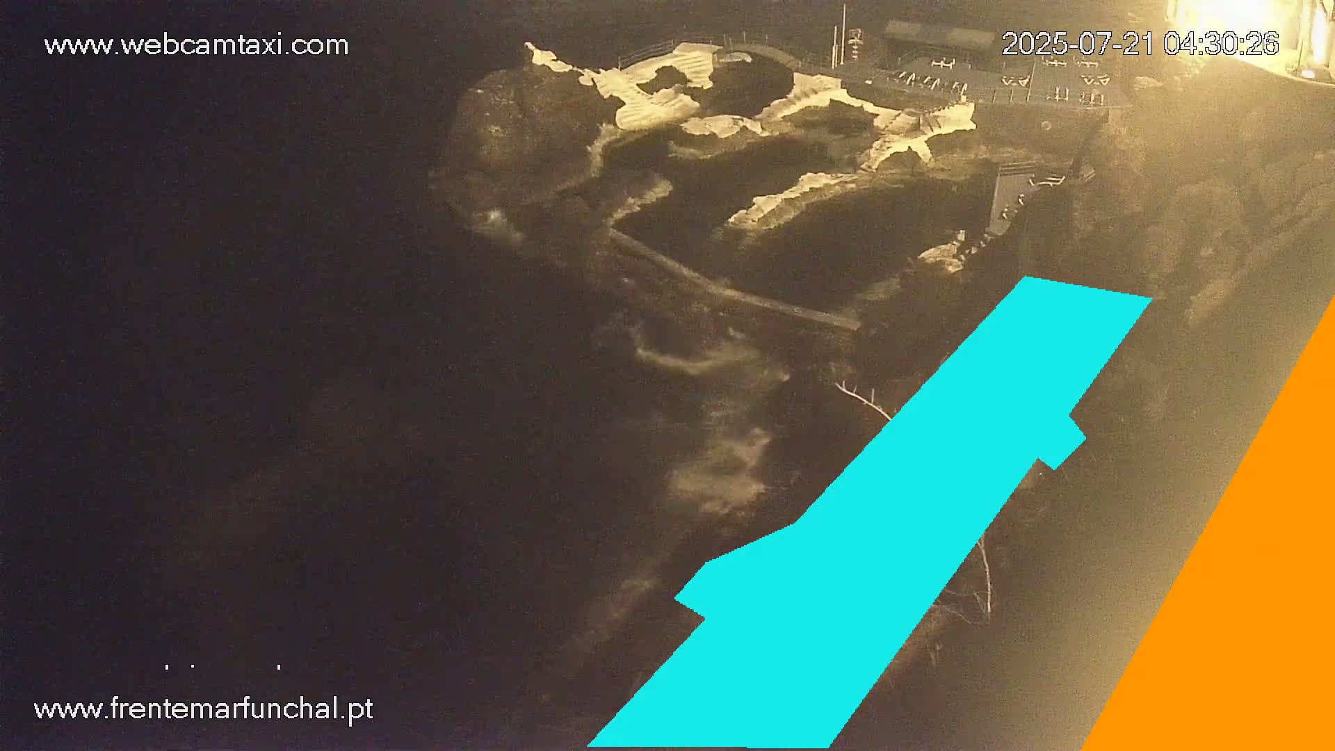 Sao Martinho, Piscinas Naturais da Doca do Cavacas Natural Pools Live Cam - Sao Martinho,  Funchal, Madeira, Portugal