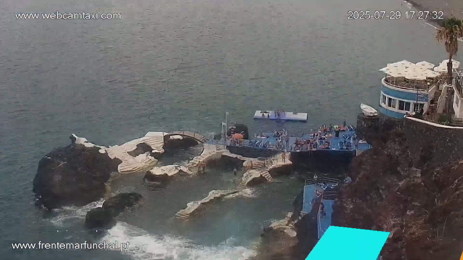Sao Martinho, Piscinas Naturais da Doca do Cavacas Natural Pools Live Cam - Sao Martinho,  Funchal, Madeira, Portugal