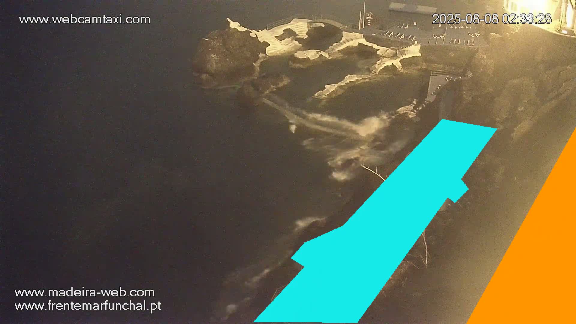 Sao Martinho, Piscinas Naturais da Doca do Cavacas Natural Pools Live Cam - Sao Martinho,  Funchal, Madeira, Portugal