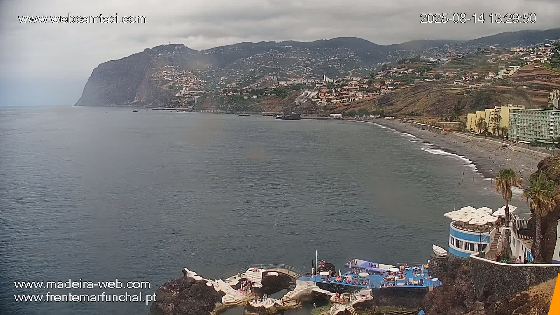 Sao Martinho, Piscinas Naturais da Doca do Cavacas Natural Pools Live Cam - Sao Martinho,  Funchal, Madeira, Portugal