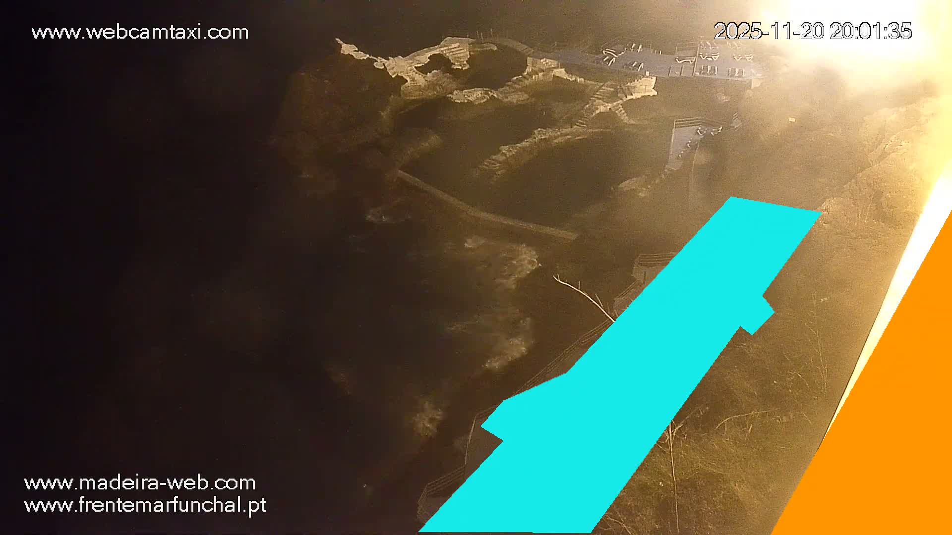 Sao Martinho, Piscinas Naturais da Doca do Cavacas Natural Pools Live Cam - Sao Martinho,  Funchal, Madeira, Portugal