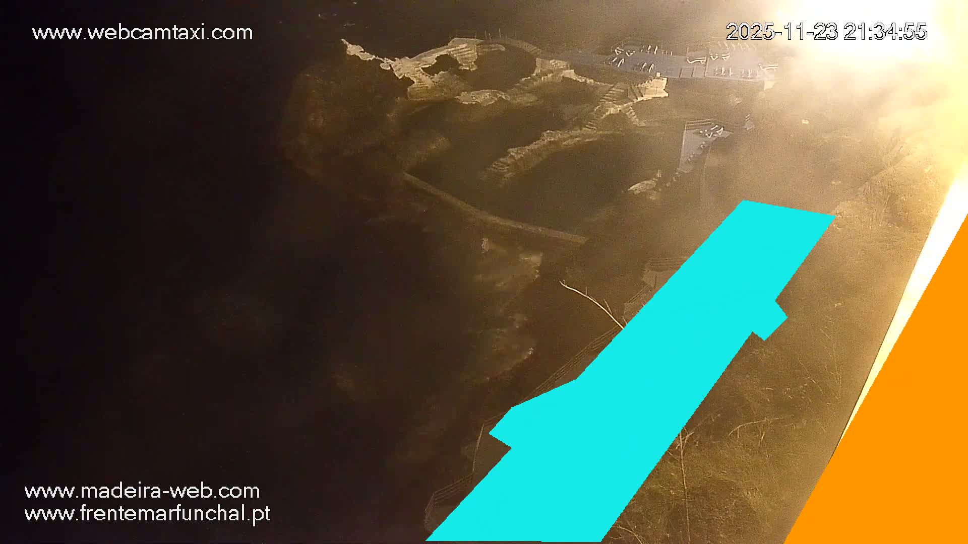 Sao Martinho, Piscinas Naturais da Doca do Cavacas Natural Pools Live Cam - Sao Martinho,  Funchal, Madeira, Portugal