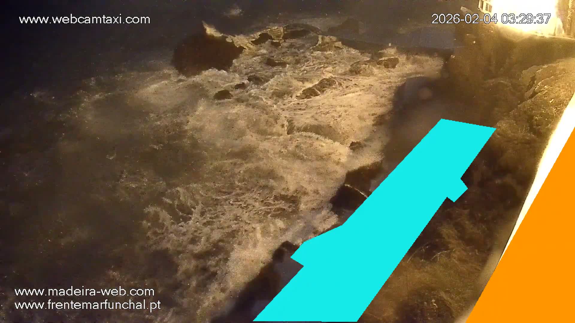 Sao Martinho, Piscinas Naturais da Doca do Cavacas Natural Pools Live Cam - Sao Martinho,  Funchal, Madeira, Portugal