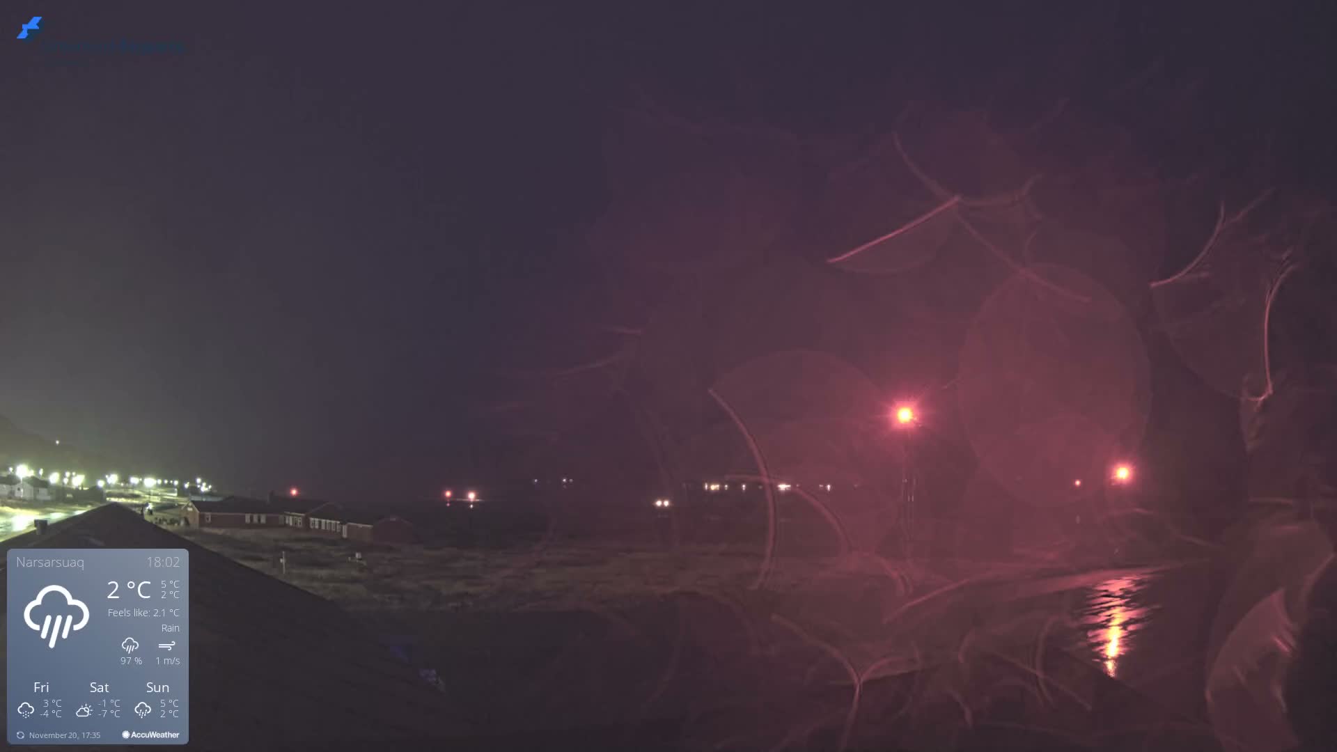 Narsarsuaq Village & Narsarsuaq International Airport West Towards Live Cam UAK / BGBW - Narsarsuaq, Kujalleq, Greenland, Denmark