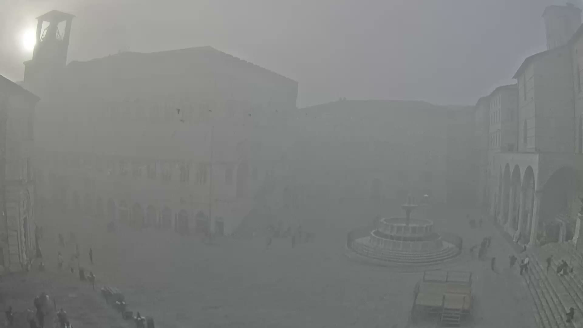 Perugia Piazza IV Novembre Square Live Cam - Umbria, Italy