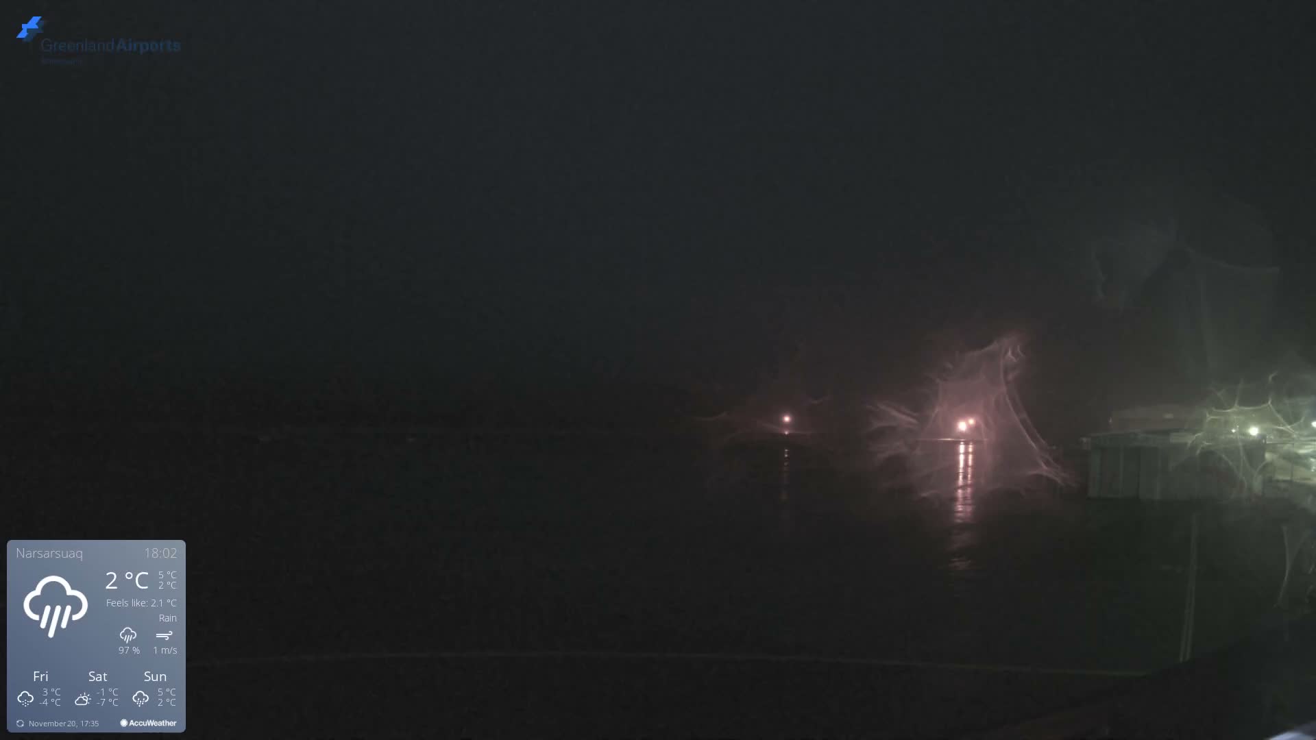 Narsarsuaq International Airport North Towards Live Cam UAK / BGBW - Narsarsuaq, Kujalleq, Greenland, Denmark