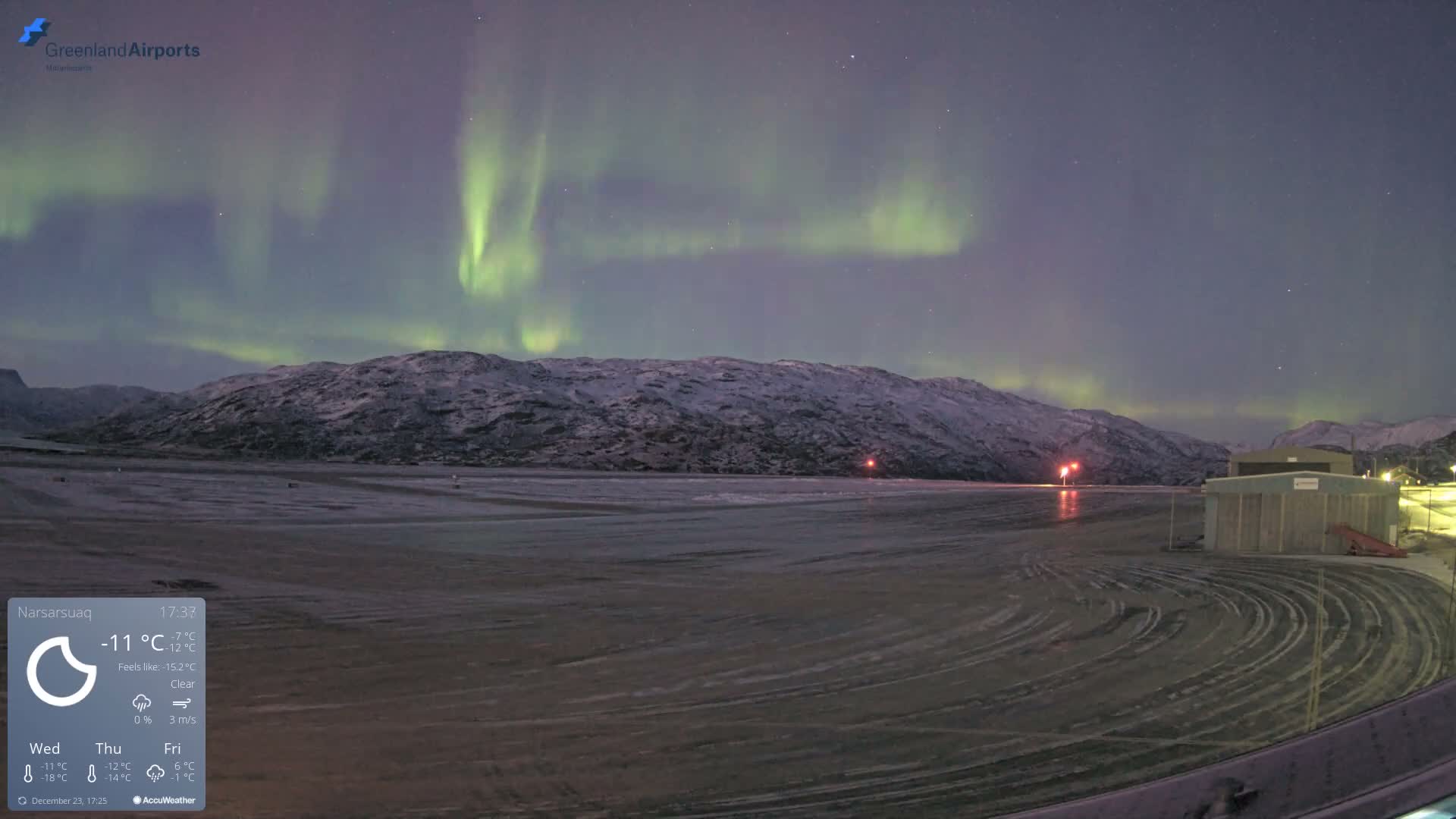 Narsarsuaq International Airport North Towards Live Cam UAK / BGBW - Narsarsuaq, Kujalleq, Greenland, Denmark
