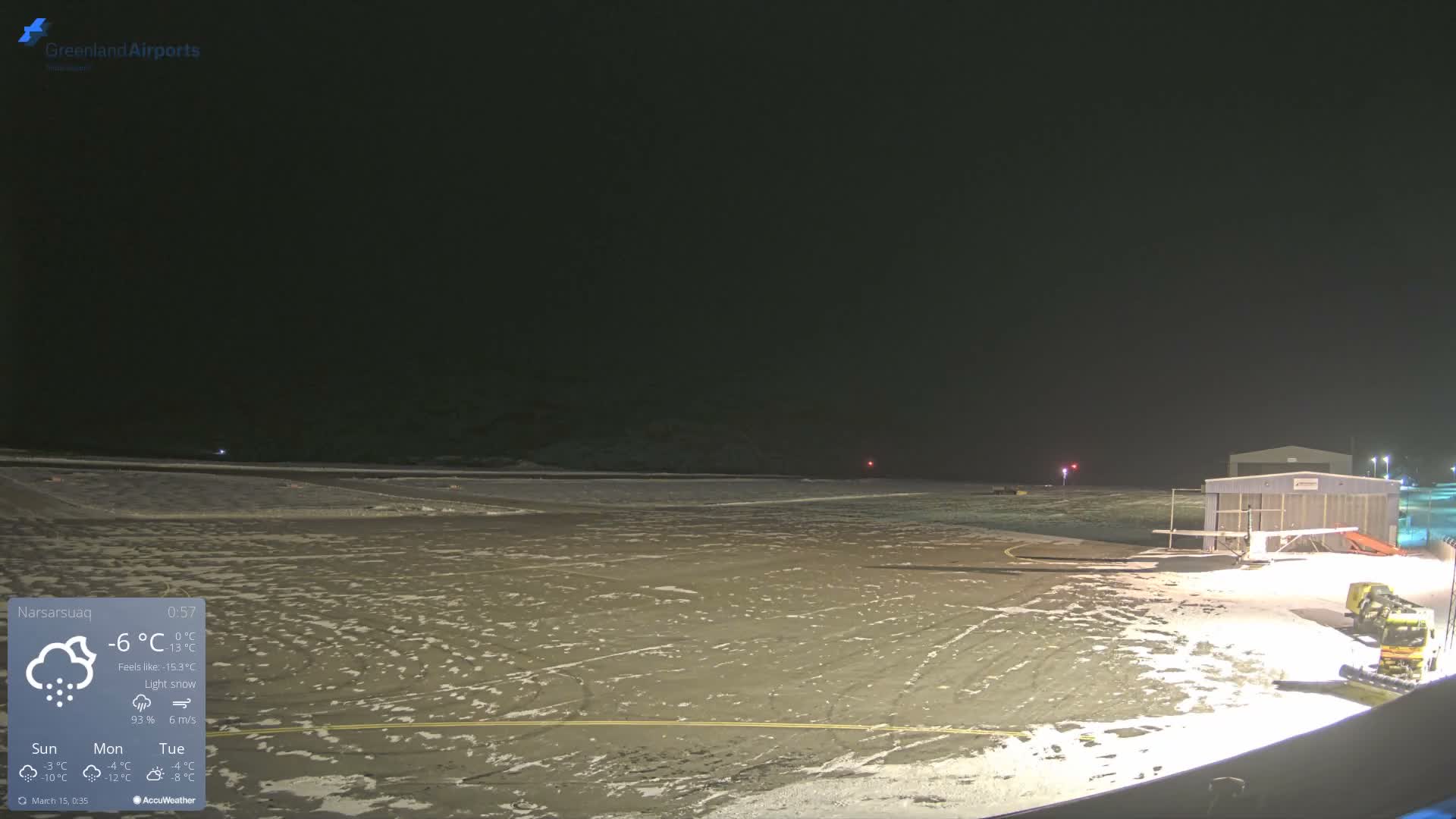 Narsarsuaq International Airport North Towards Live Cam UAK / BGBW - Narsarsuaq, Kujalleq, Greenland, Denmark