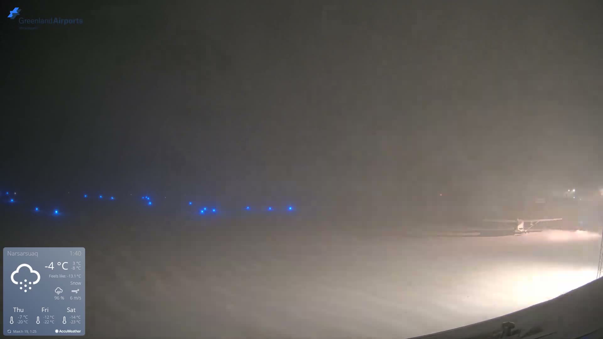 Narsarsuaq International Airport North Towards Live Cam UAK / BGBW - Narsarsuaq, Kujalleq, Greenland, Denmark