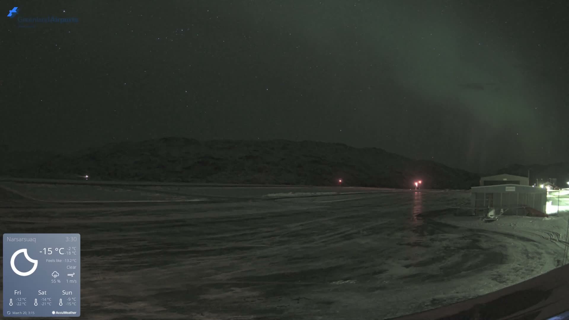 Narsarsuaq International Airport North Towards Live Cam UAK / BGBW - Narsarsuaq, Kujalleq, Greenland, Denmark