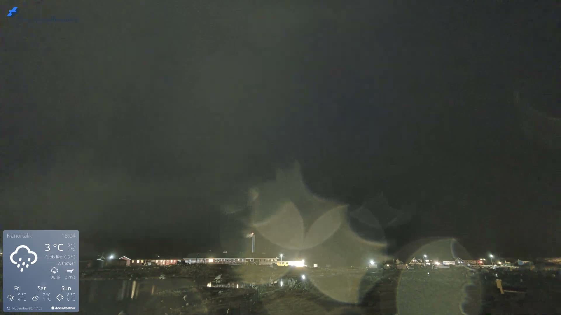 Nanortalik Village & Heliport Live Cam - Nanortalik, Kujalleq, Greenland, Denmark