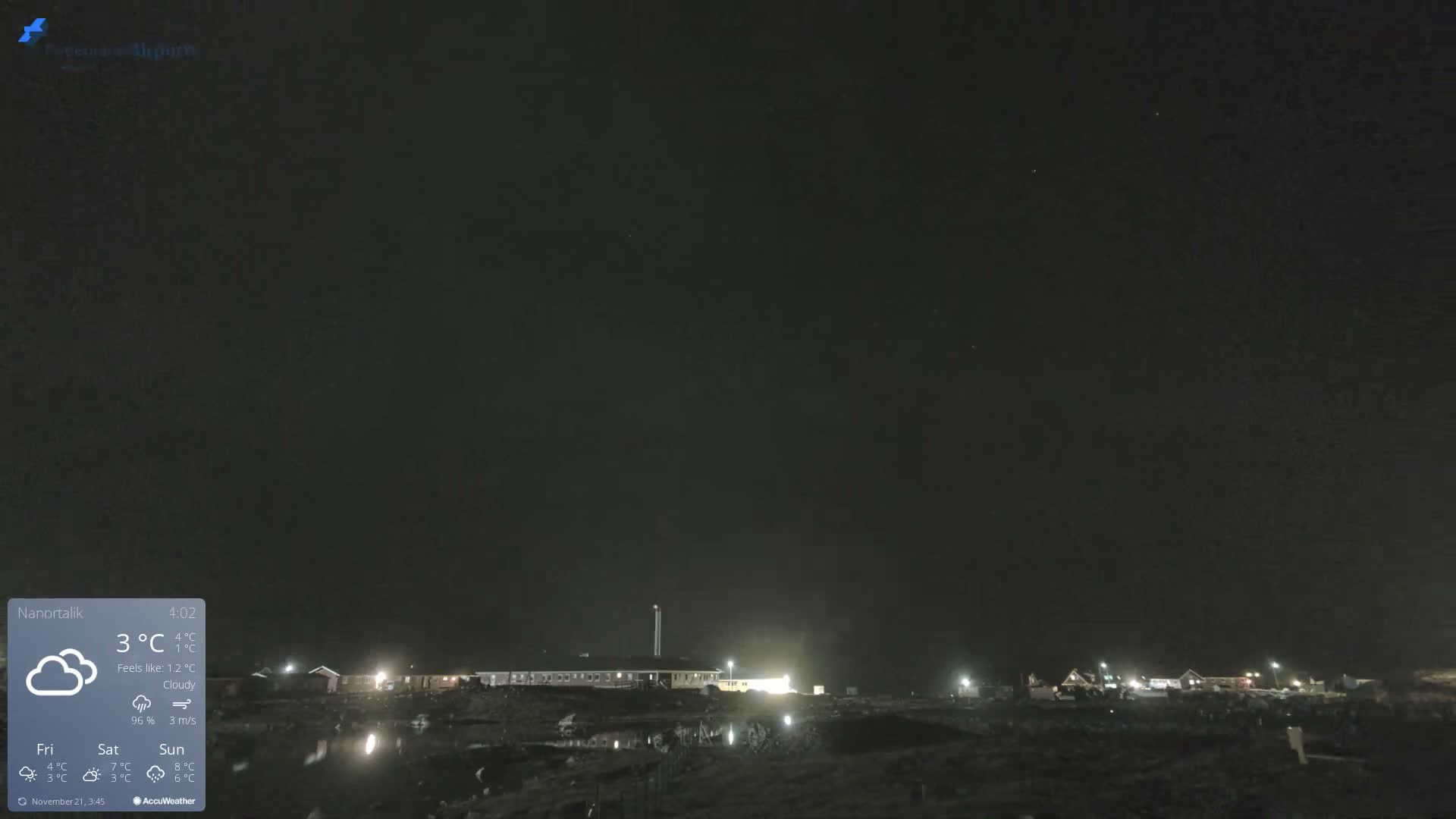 Nanortalik Village & Heliport Live Cam - Nanortalik, Kujalleq, Greenland, Denmark