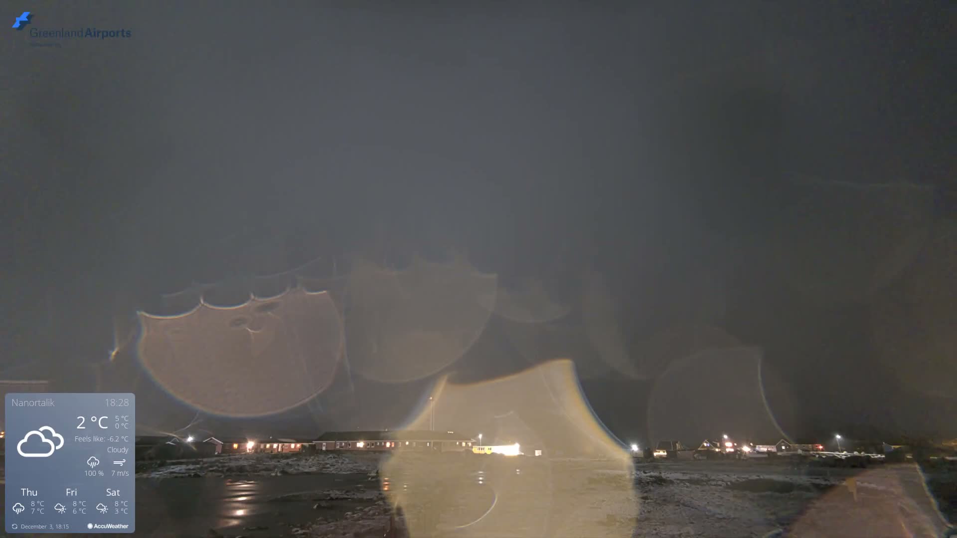 Nanortalik Village & Heliport Live Cam - Nanortalik, Kujalleq, Greenland, Denmark