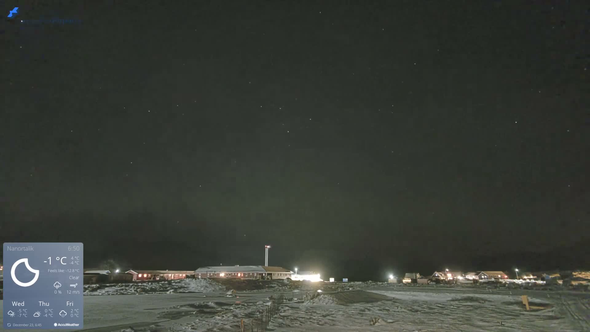 Nanortalik Village & Heliport Live Cam - Nanortalik, Kujalleq, Greenland, Denmark