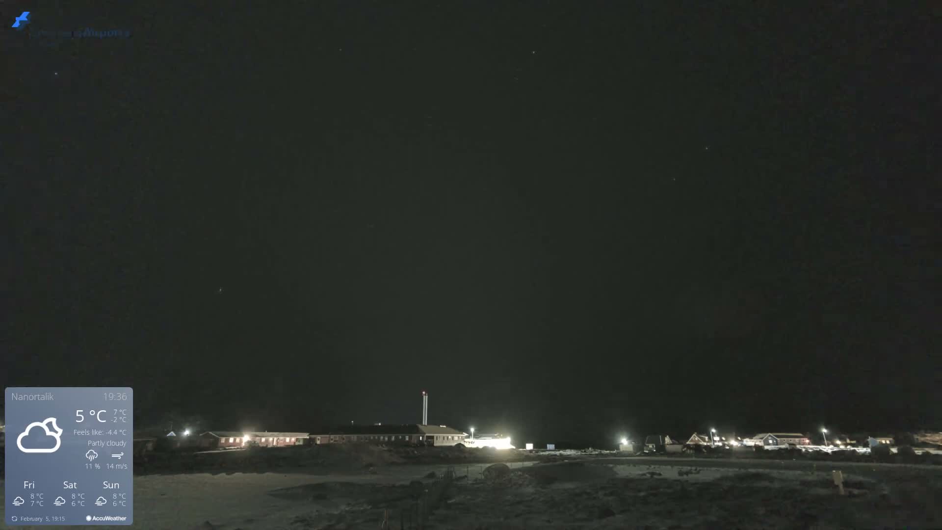 Nanortalik Village & Heliport Live Cam - Nanortalik, Kujalleq, Greenland, Denmark