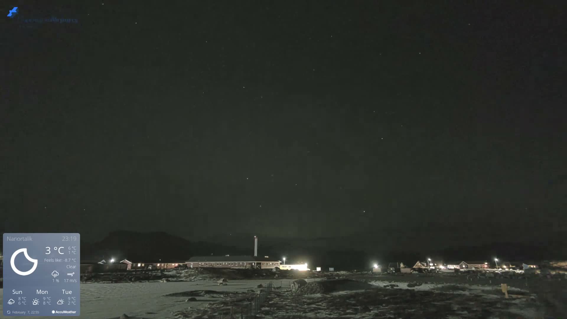 Nanortalik Village & Heliport Live Cam - Nanortalik, Kujalleq, Greenland, Denmark
