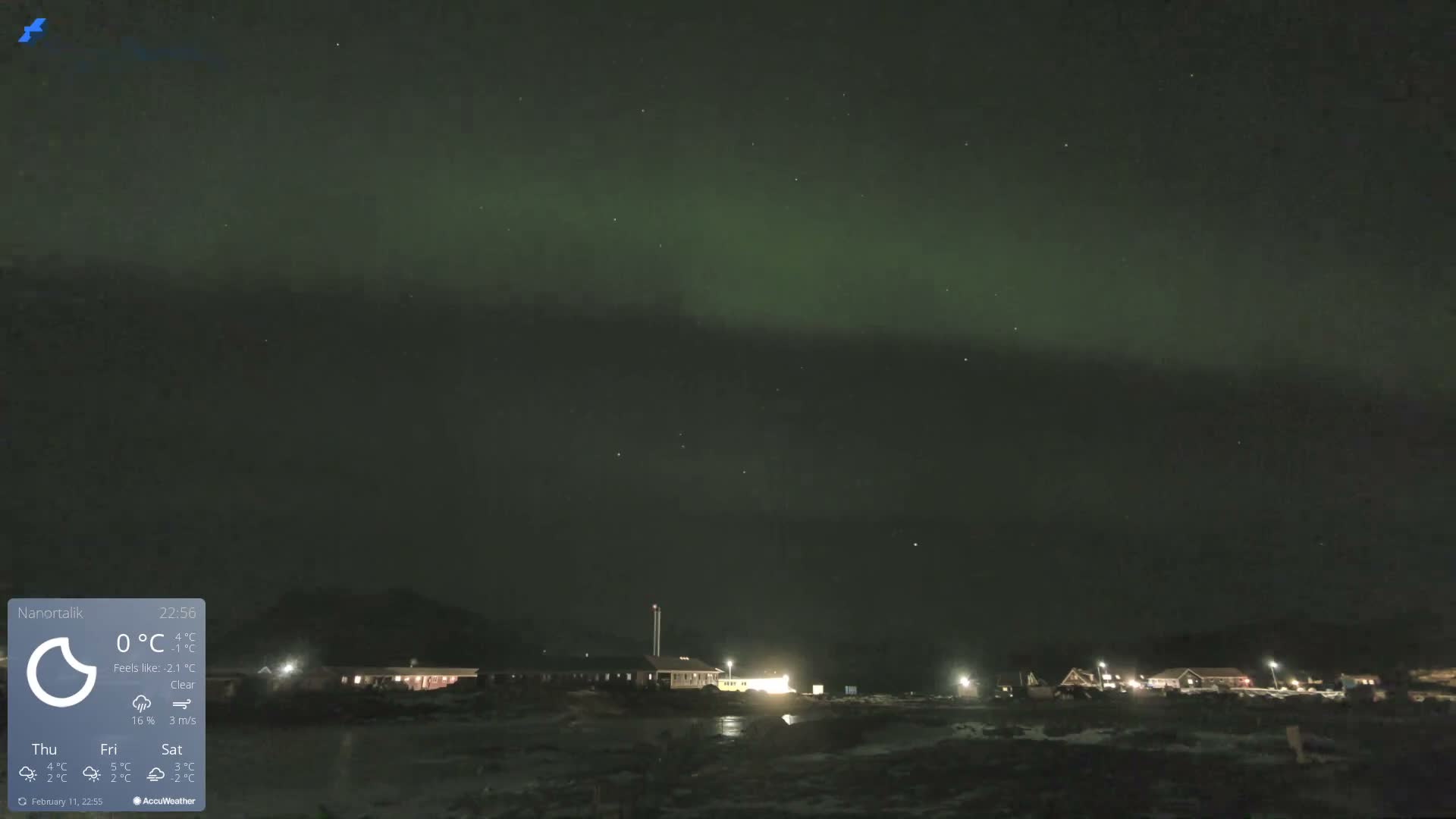 Nanortalik Village & Heliport Live Cam - Nanortalik, Kujalleq, Greenland, Denmark