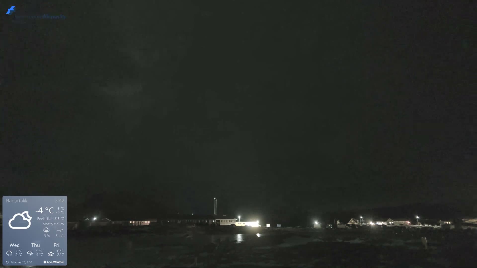 Nanortalik Village & Heliport Live Cam - Nanortalik, Kujalleq, Greenland, Denmark