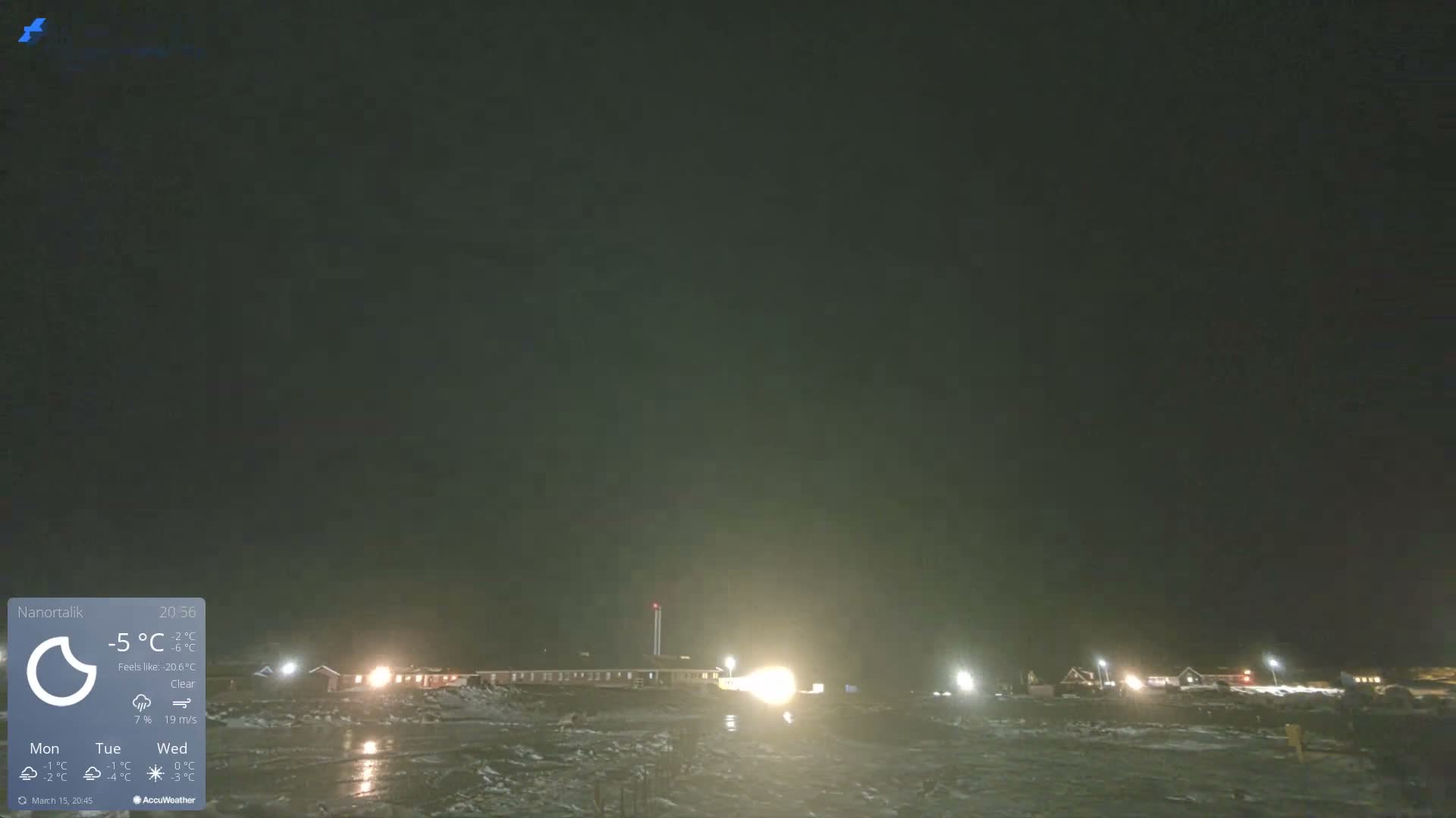 Nanortalik Village & Heliport Live Cam - Nanortalik, Kujalleq, Greenland, Denmark