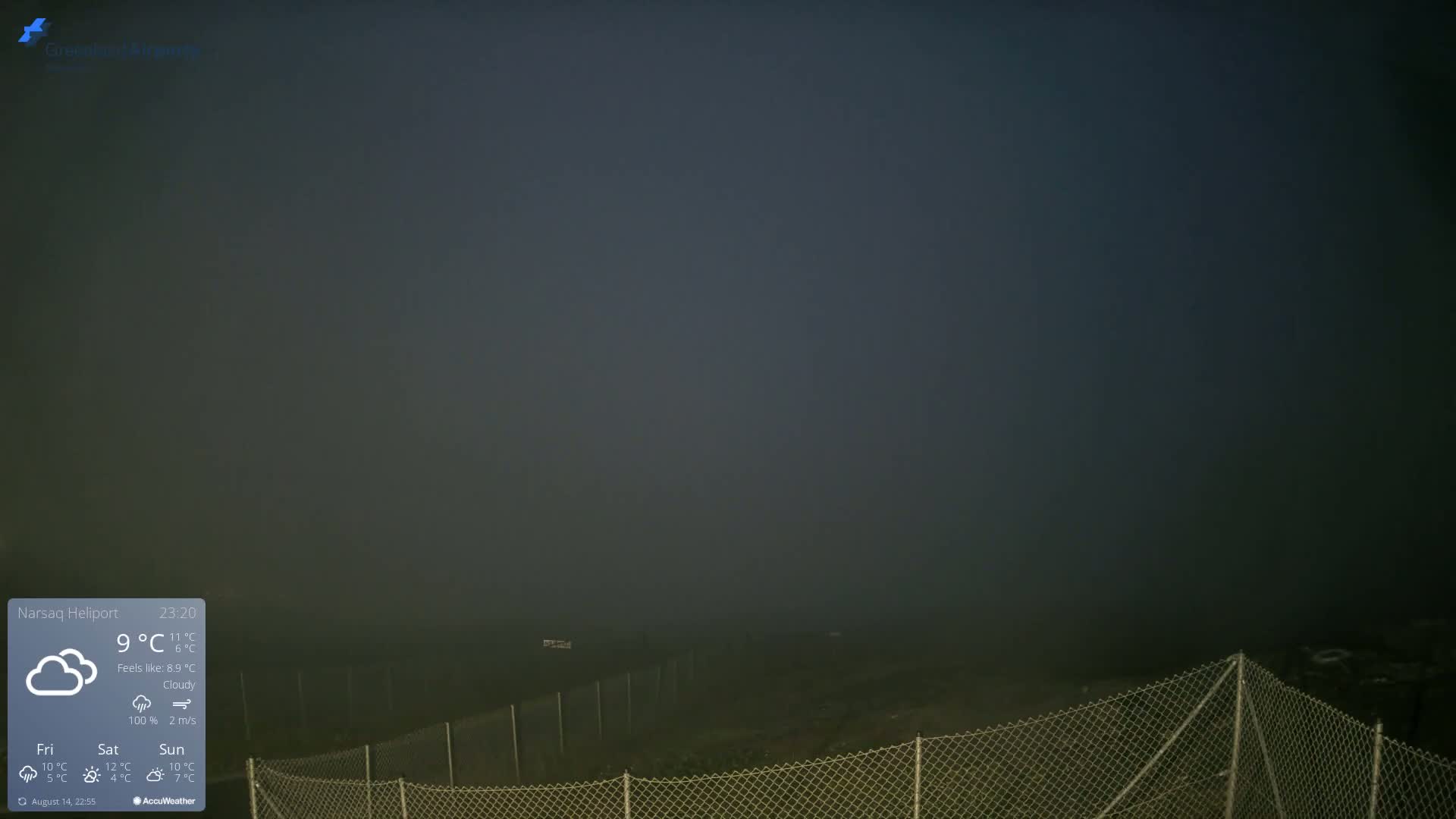 Narsaq Village & Heliport Live Cam - Narsaq, Kujalleq, Greenland, Denmark
