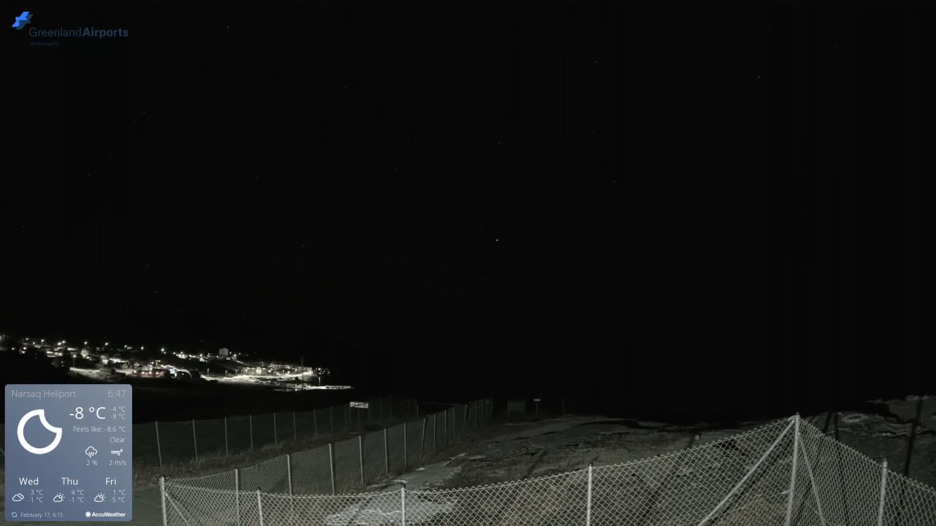 Narsaq Village & Heliport Live Cam - Narsaq, Kujalleq, Greenland, Denmark