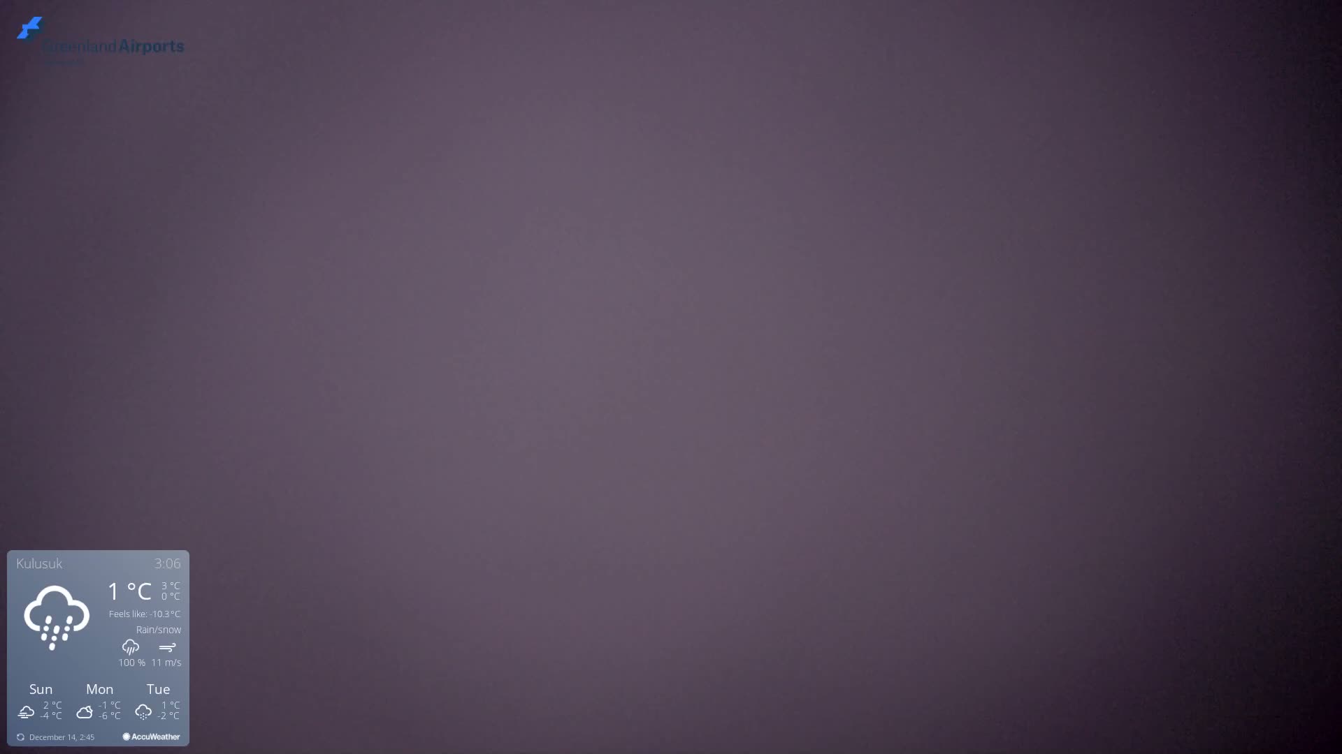 Kulusuk Airport East Towards View Live Cam  KUS / BGKK- Kulusuk, Sermersooq, Greenland, Denmark